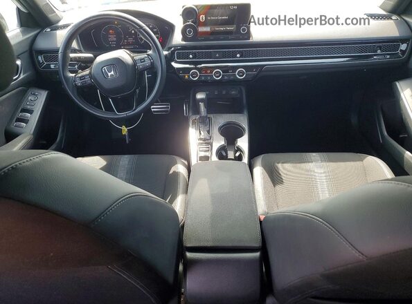 2HGFE4F8XSH340434 2025 HONDA CIVIC White Вид панелі приладів