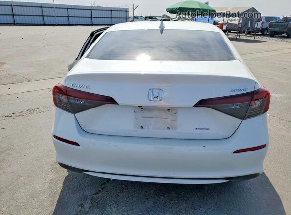 2HGFE4F8XSH340434 2025 HONDA CIVIC White Вид ззаду