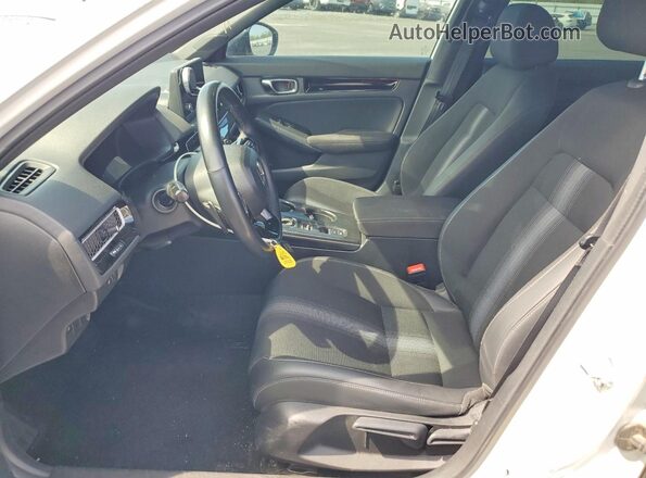 2HGFE4F8XSH340434 2025 HONDA CIVIC White Вид салону спереду