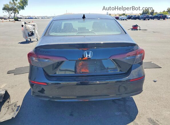 2HGFE4F8XTH326275 2026 HONDA CIVIC Black Հետևի տեսք