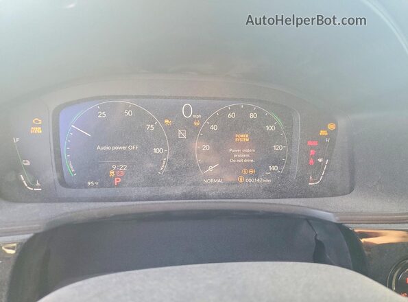 2HGFE4F8XTH347563 2026 HONDA CIVIC Black Widok zestawu wskaźników