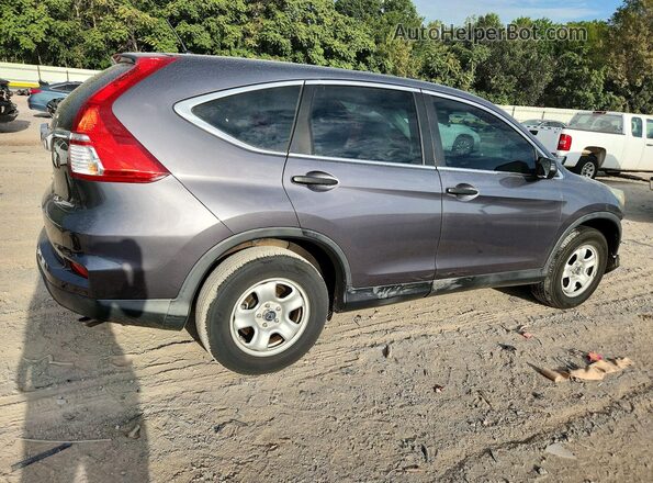 2HKRM3H32GH558151 2016 HONDA CR-V Gray Trasero derecho