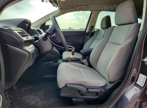 2HKRM3H32GH558151 2016 HONDA CR-V Gray Vista interior delantera