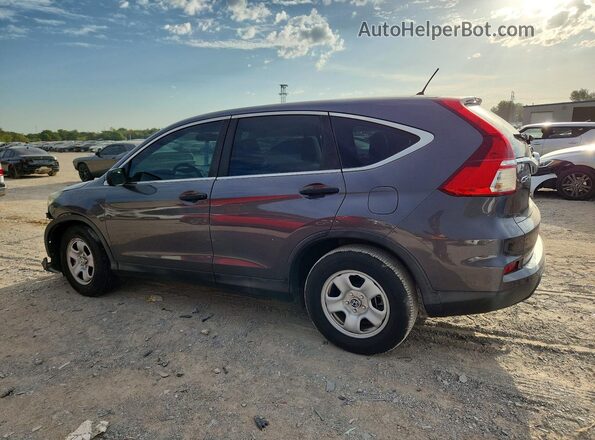 2HKRM3H32GH558151 2016 HONDA CR-V Gray Trasero izquierdo