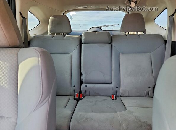 2HKRM3H32GH558151 2016 HONDA CR-V Gray Vista de los asientos traseros
