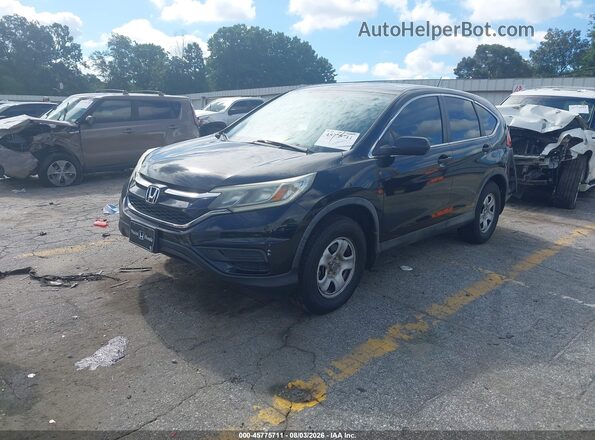 2HKRM3H37GH563510 2016 HONDA CR-V Black Передня ліва чверть