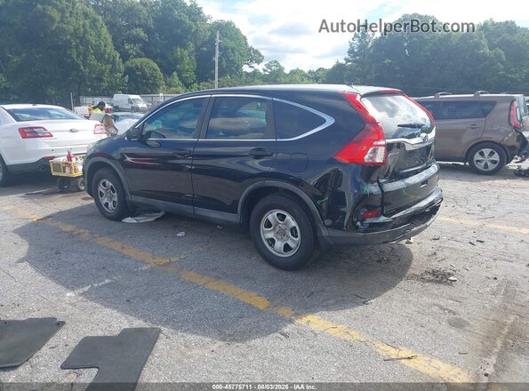 2HKRM3H37GH563510 2016 HONDA CR-V Black Задня ліва чверть