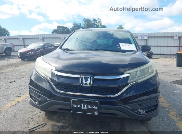 2HKRM3H37GH563510 2016 HONDA CR-V Black Вид щитка приладів