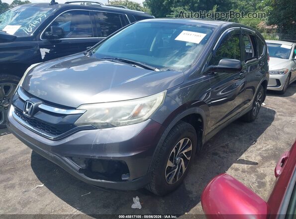 2HKRM3H3XGH536429 2016 HONDA CR-V Gray Przód lewy