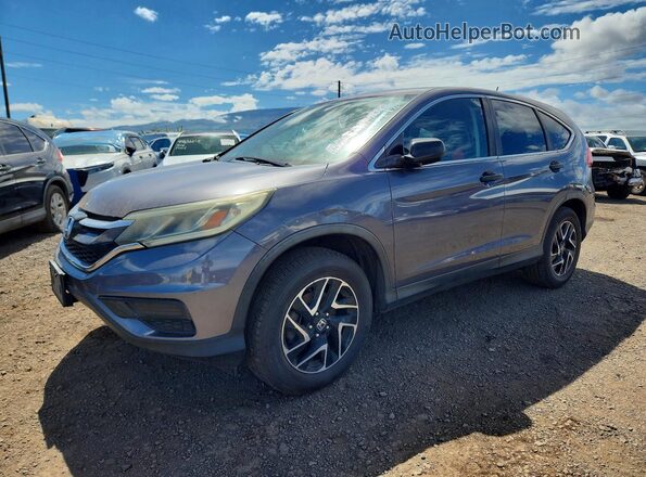 2HKRM3H41GH515963 2016 HONDA CR-V Gray Tył lewy