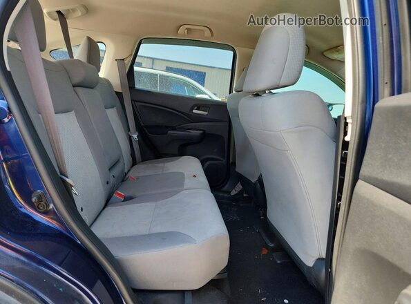 2HKRM3H43GH506410 2016 HONDA CR-V Blue Вид задньої частини салону