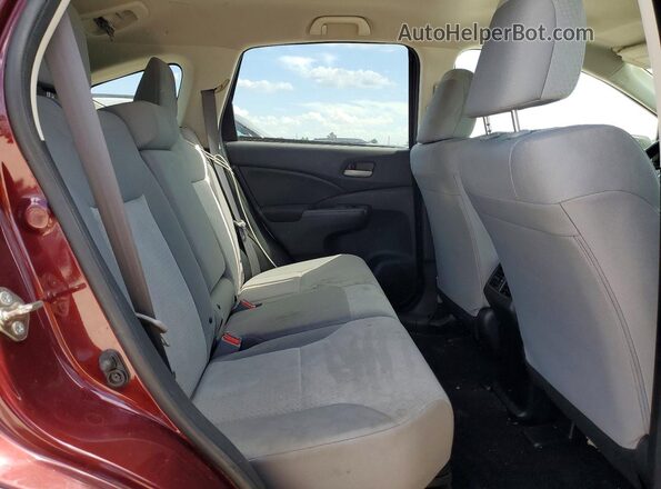 2HKRM3H46GH506482 2016 HONDA CR-V Maroon Вид задньої частини салону