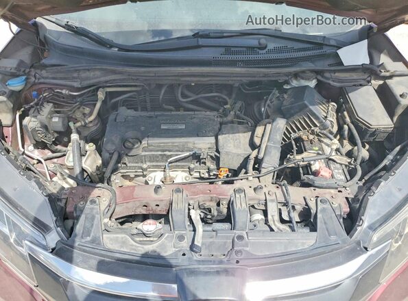 2HKRM3H46GH506482 2016 HONDA CR-V Maroon Вид підкапотного простору