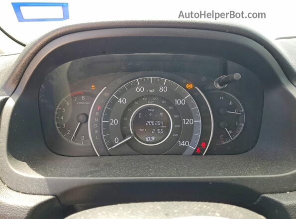 2HKRM3H46GH506482 2016 HONDA CR-V Maroon Вид щитка приладів
