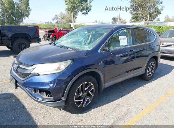 2HKRM3H46GH533231 2016 HONDA CR-V Blue Przód lewy