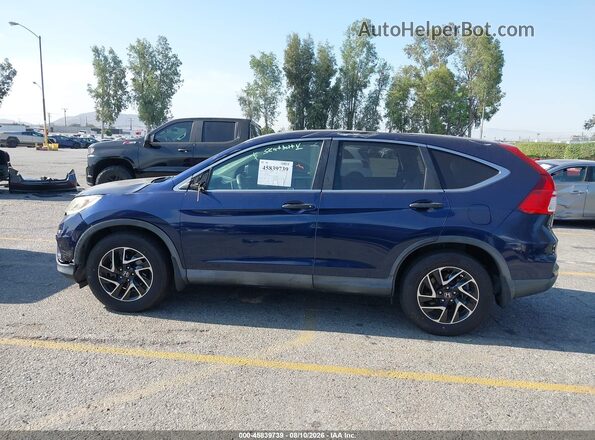 2HKRM3H46GH533231 2016 HONDA CR-V Blue 