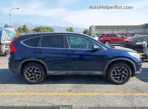 2HKRM3H46GH533231 2016 HONDA CR-V Blue Widok wnętrza 360 stopni