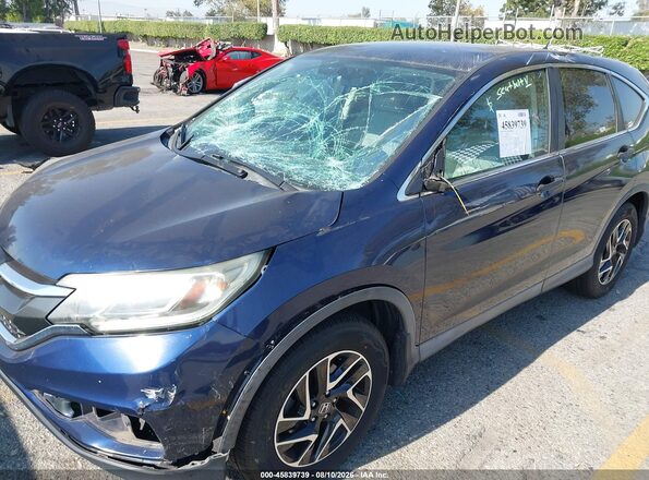 2HKRM3H46GH533231 2016 HONDA CR-V Blue 