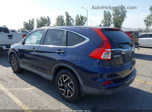2HKRM3H46GH533231 2016 HONDA CR-V Blue Tył lewy