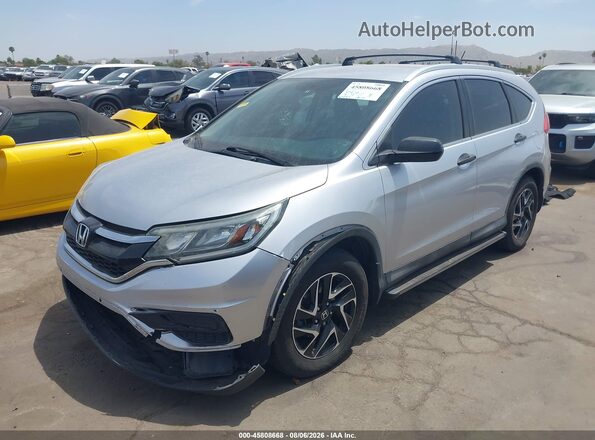 2HKRM3H47GH512341 2016 HONDA CR-V Серебряный Передняя левая четверть