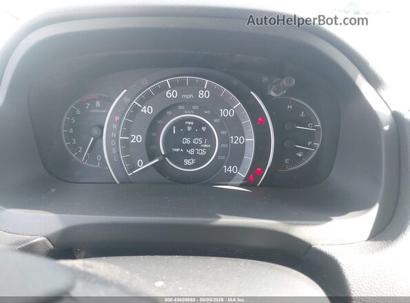 2HKRM3H47GH512341 2016 HONDA CR-V Серебряный Вид задних сидений