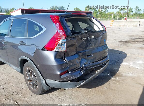 2HKRM3H48GH514650 2016 HONDA CR-V Gray Widok z przodu