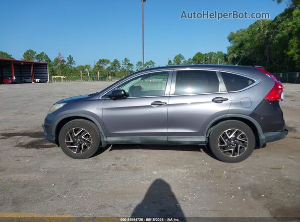2HKRM3H48GH514650 2016 HONDA CR-V Gray Widok wnętrza 360 stopni