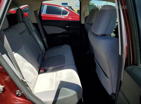 2HKRM3H53GH544941 2016 HONDA CR-V Burgundy Vista de los asientos traseros