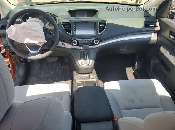 2HKRM3H54GH532622 2016 HONDA CR-V Burgundy Dashboard view
