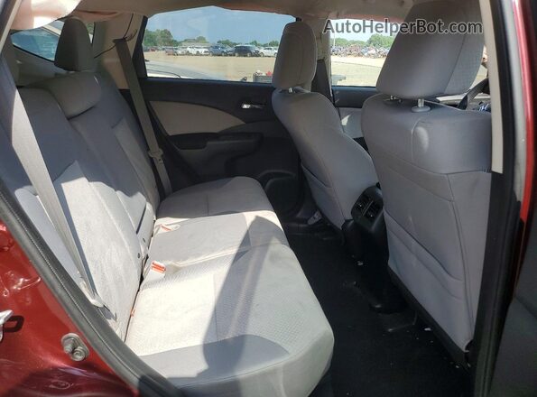 2HKRM3H55GH566861 2016 HONDA CR-V Maroon Rear interior view