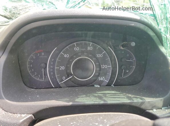 2HKRM3H55GH566861 2016 HONDA CR-V Maroon Instrument cluster view