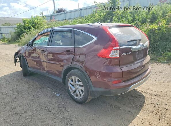 2HKRM3H55GH566861 2016 HONDA CR-V Maroon Rear left