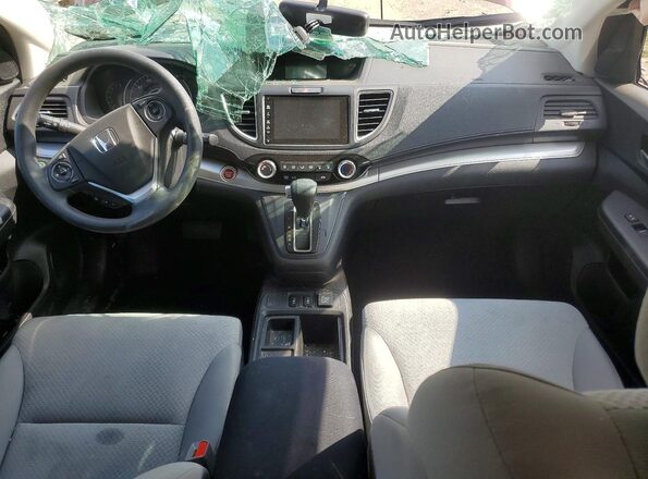 2HKRM3H55GH566861 2016 HONDA CR-V Maroon Dashboard view