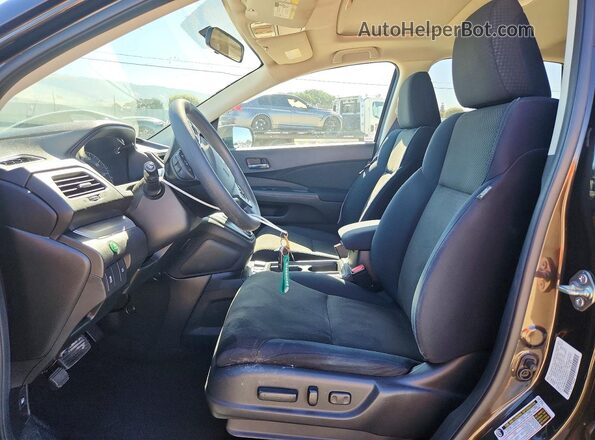 2HKRM3H59GH547715 2016 HONDA CR-V Серый Вид салона спереди