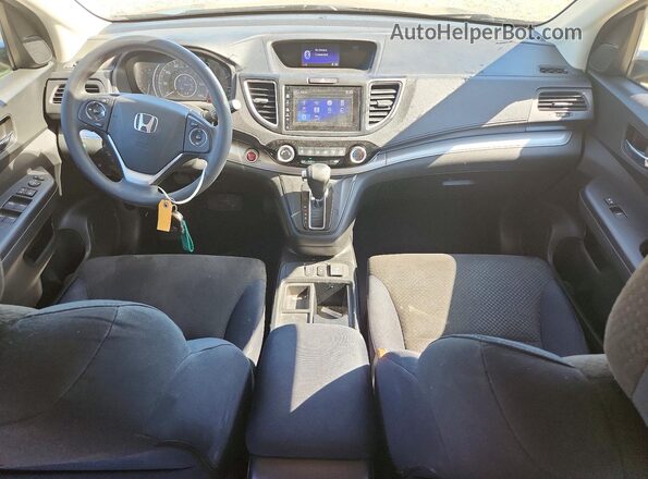 2HKRM3H59GH547715 2016 HONDA CR-V Серый Вид панели приборов