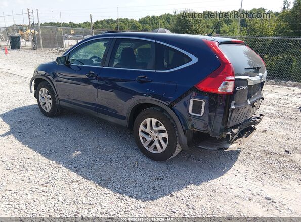 2HKRM3H5XGH501021 2016 HONDA CR-V Синий Задняя левая четверть