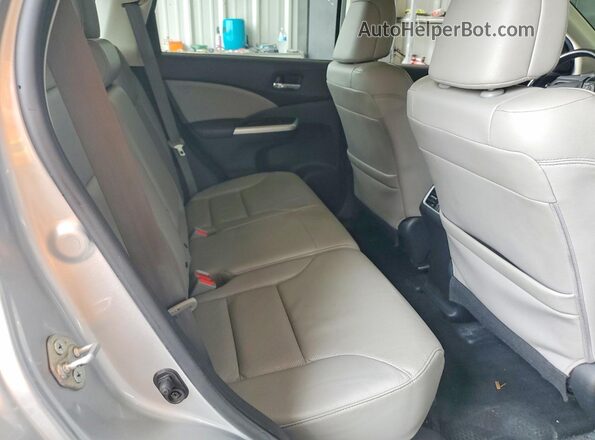 2HKRM3H71GH500034 2016 HONDA CR-V Gray Widok tylnych siedzeń