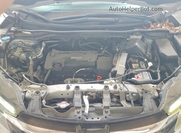 2HKRM3H71GH500034 2016 HONDA CR-V Gray Widok wnętrza z tyłu