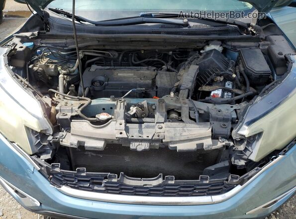 2HKRM3H71GH549086 2016 HONDA CR-V Turquoise Widok komory silnika
