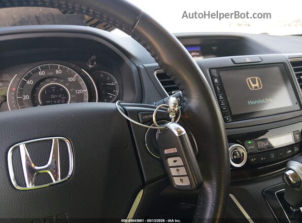 2HKRM3H72GH509079 2016 HONDA CR-V Black Vista del salpicadero
