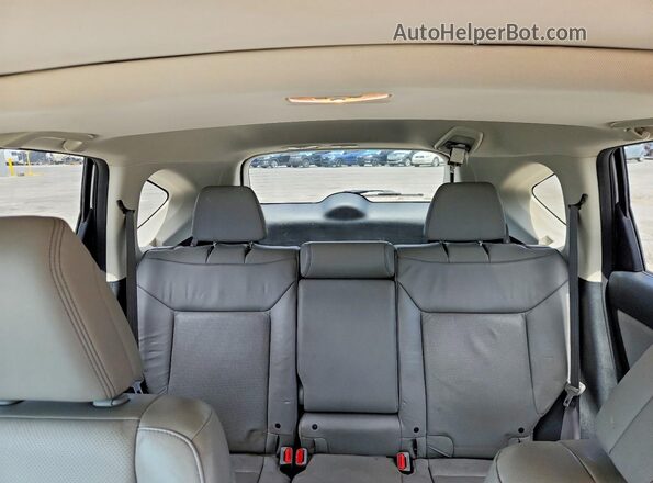 2HKRM3H72GH535052 2016 HONDA CR-V Gray უკანა სავარძლების ხედი