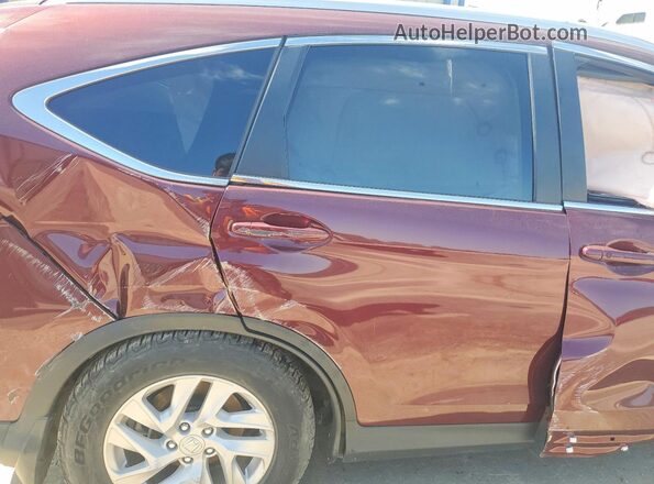 2HKRM3H78GH531104 2016 HONDA CR-V Maroon Vista interior trasera