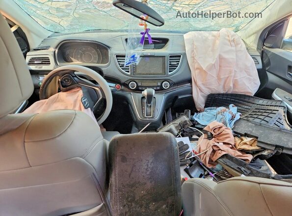 2HKRM3H78GH538084 2016 HONDA CR-V Burgundy Вид панелі приладів