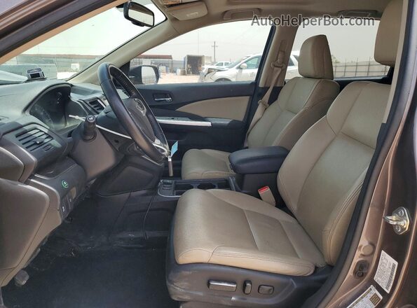 2HKRM3H79GH502209 2016 HONDA CR-V Gray Вид салону спереду