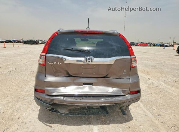 2HKRM3H79GH502209 2016 HONDA CR-V Gray Вид ззаду