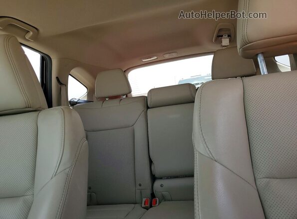 2HKRM3H79GH502209 2016 HONDA CR-V Gray Вид задніх сидінь