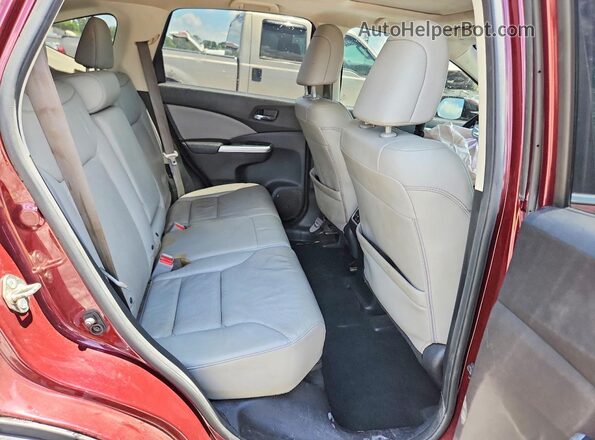 2HKRM3H7XGH509296 2016 HONDA CR-V Burgundy Вид задньої частини салону