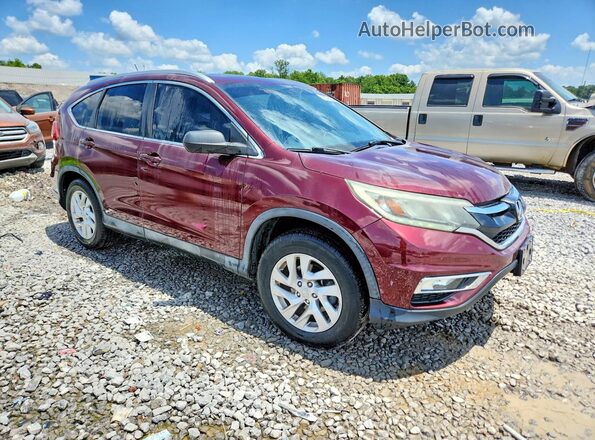 2HKRM3H7XGH509296 2016 HONDA CR-V Burgundy Передня права чверть