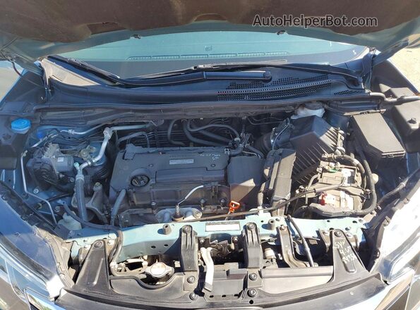 2HKRM3H7XGH526809 2016 HONDA CR-V Blue Вид задньої частини салону