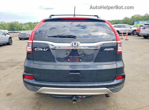 2HKRM4H34GH677597 2016 HONDA CR-V Black უკანა ხედი